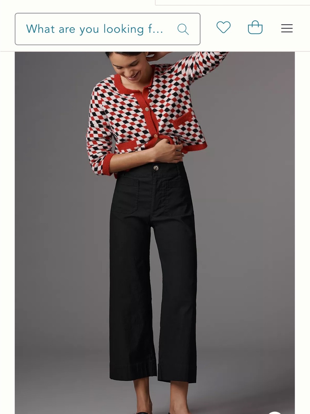 Anthropologie The Colette Pant By Maeve Black Size 23P - Picture 10 of 10